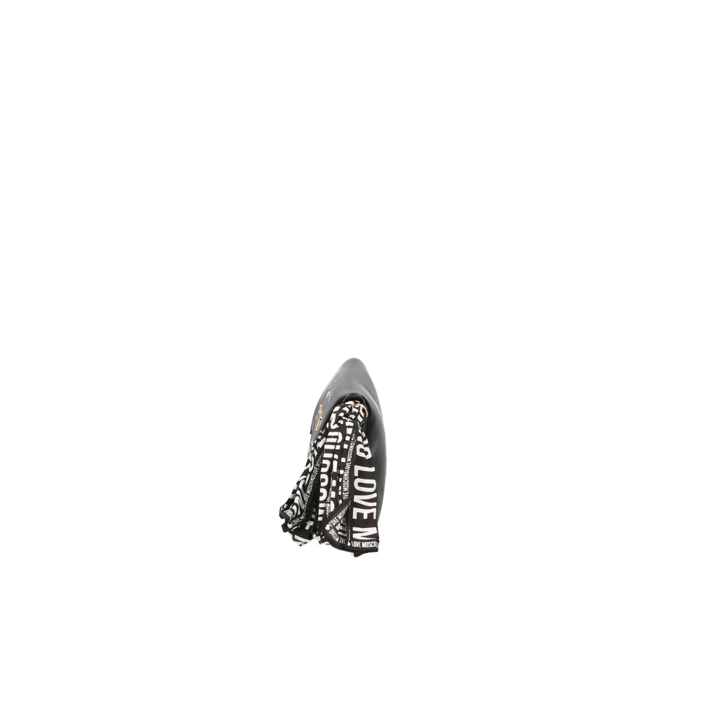 Love Moschino Zwarte Schoudertas Verstelbare Band Black Dames