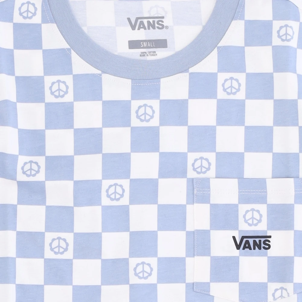 Vans Vrede Zak T-Shirt Ashley Blauw Blue Dames