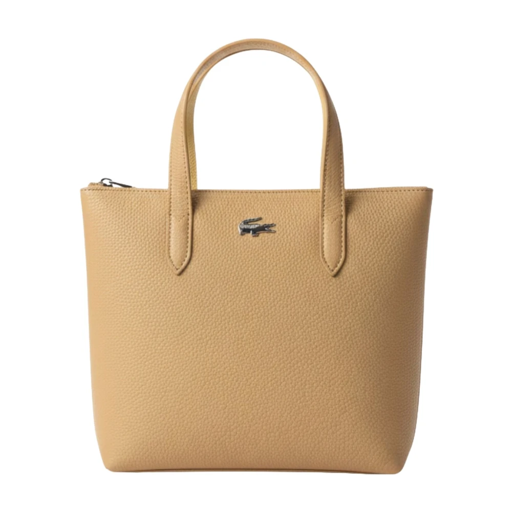 Lacoste Women's Beige Anna Mini Tote - Shopping Bags - One Size - Bags