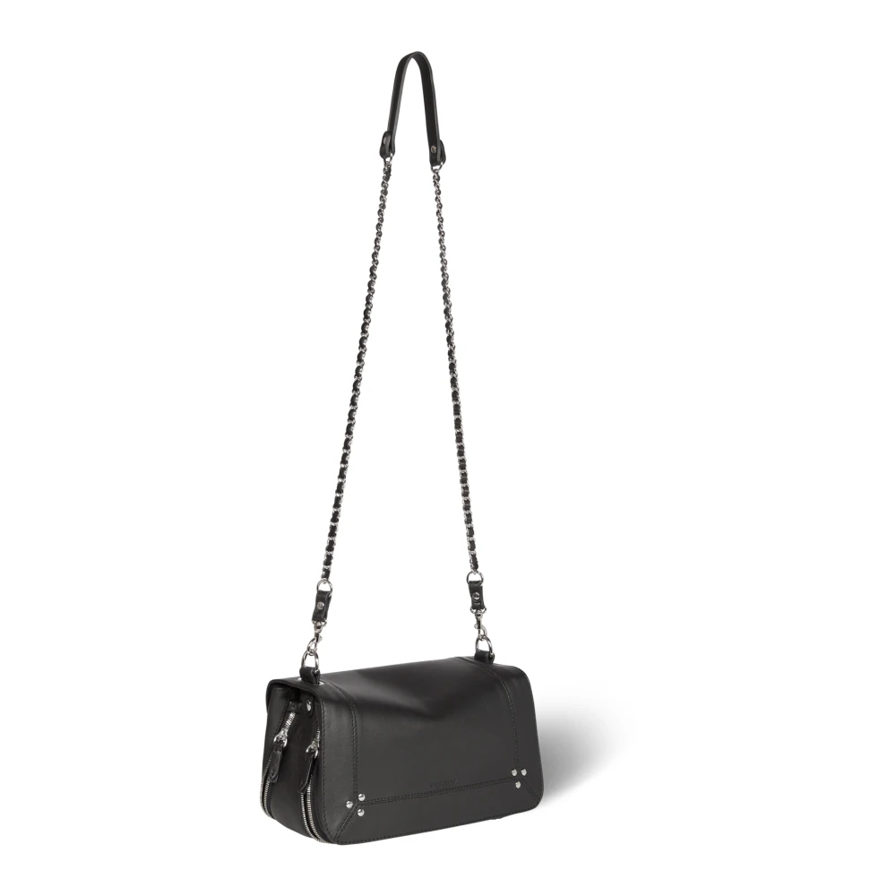 Jérôme Dreyfuss Zwarte Bobi Tassen Collectie Black Dames