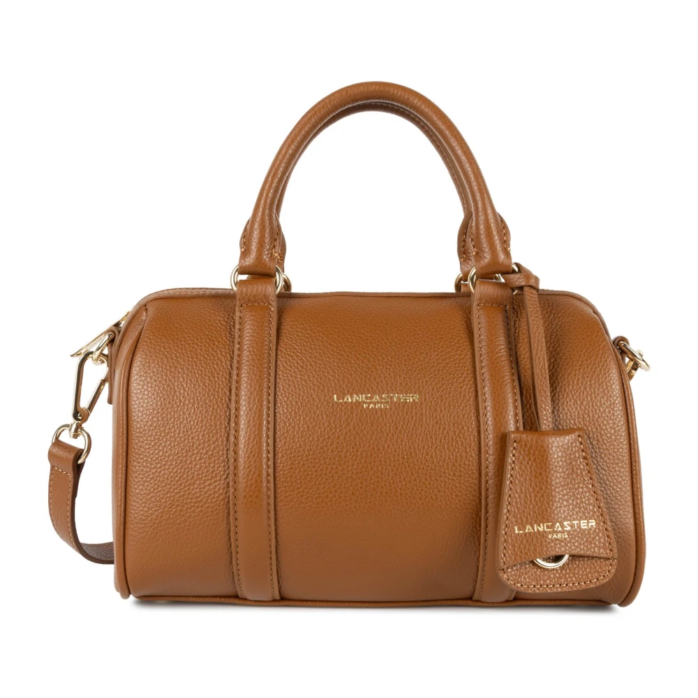 Lancaster Brown Handbags, Female, One Size, Zipped Shoulder Bag Milano Ana Camel