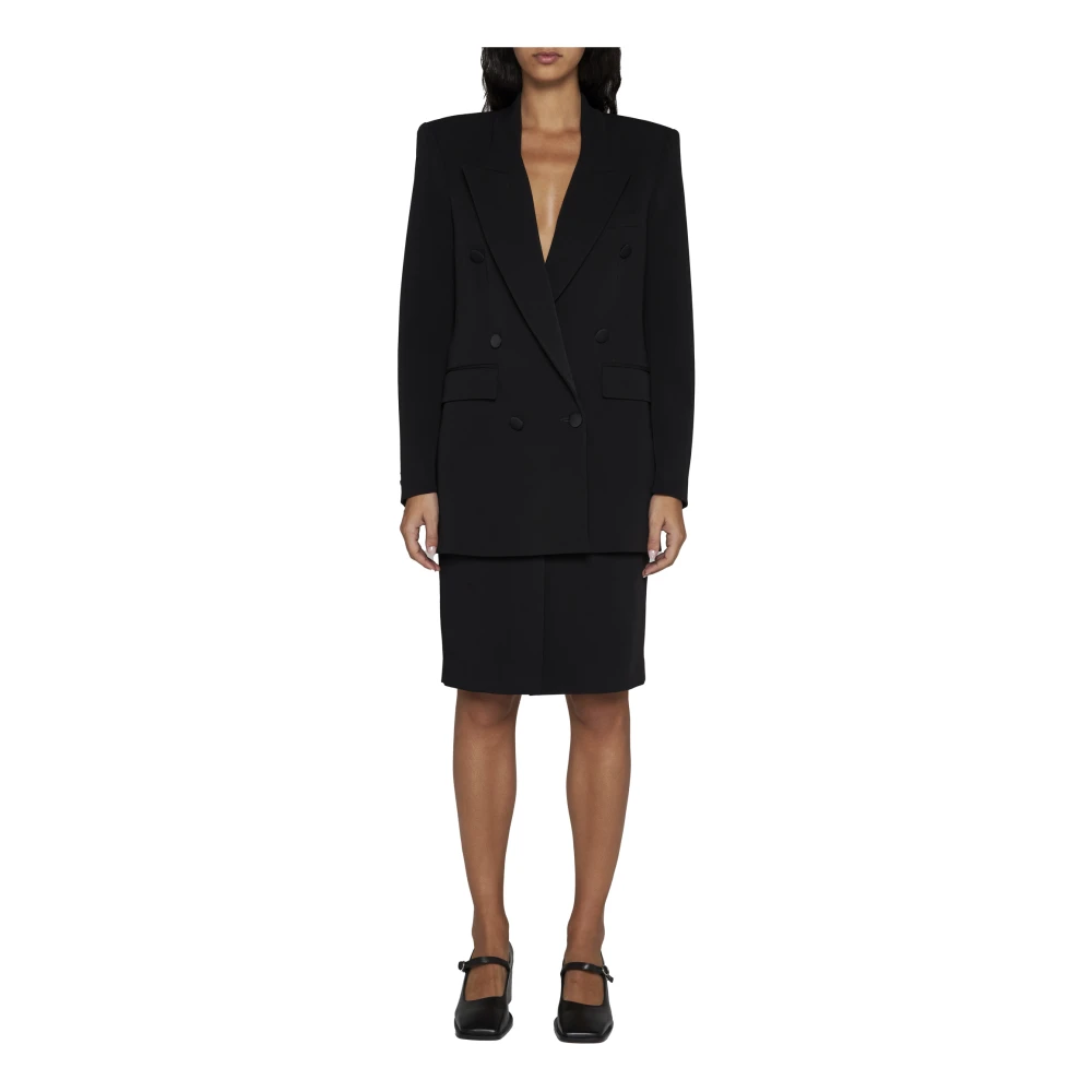 Blanca Vita Elegante Lange Rokken Black Dames