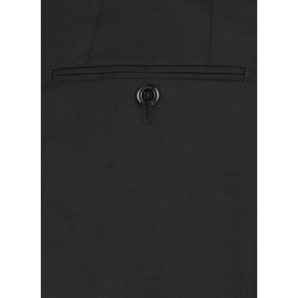 Lardini Blauw wollen pak met pieklapel Blue Heren
