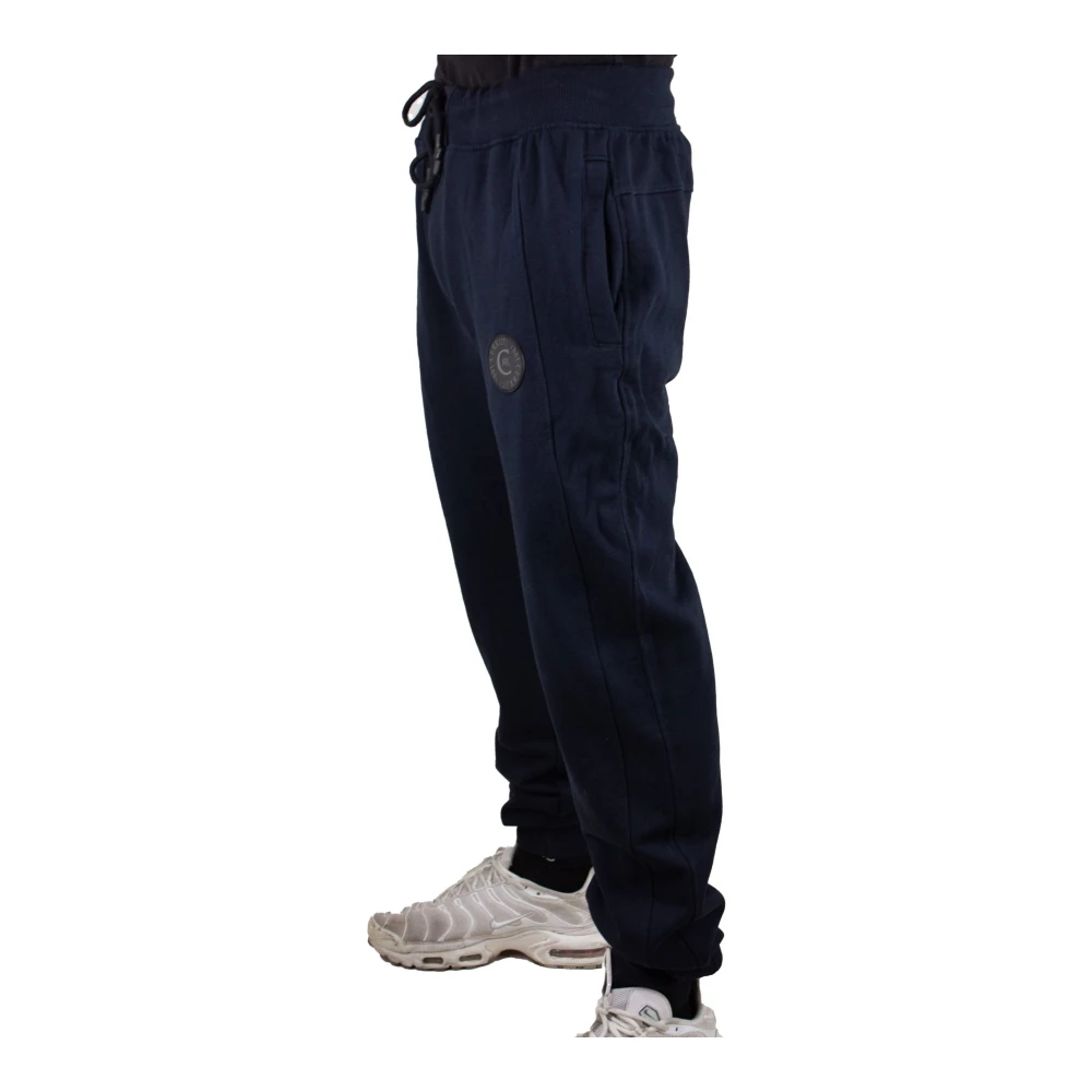 Cerruti 1881 Blauwe Joggingbroek Rechte pasvorm Blue Heren