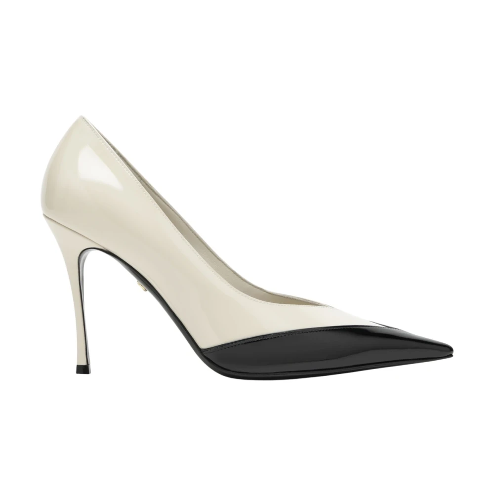 Ferragamo Multicolor Calf Leather Bos Taurus High Heel Pumps - EU37.5/US7.5 - Image 2