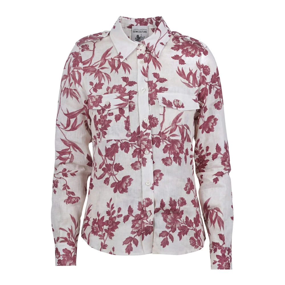 Semicouture Multicolor Kylie Shirt - Female - Shirts - Xl - Blouses & Shirts