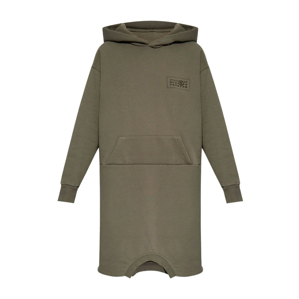 MM6 Maison Margiela Grijze Jurken voor Vrouwen Gray Dames