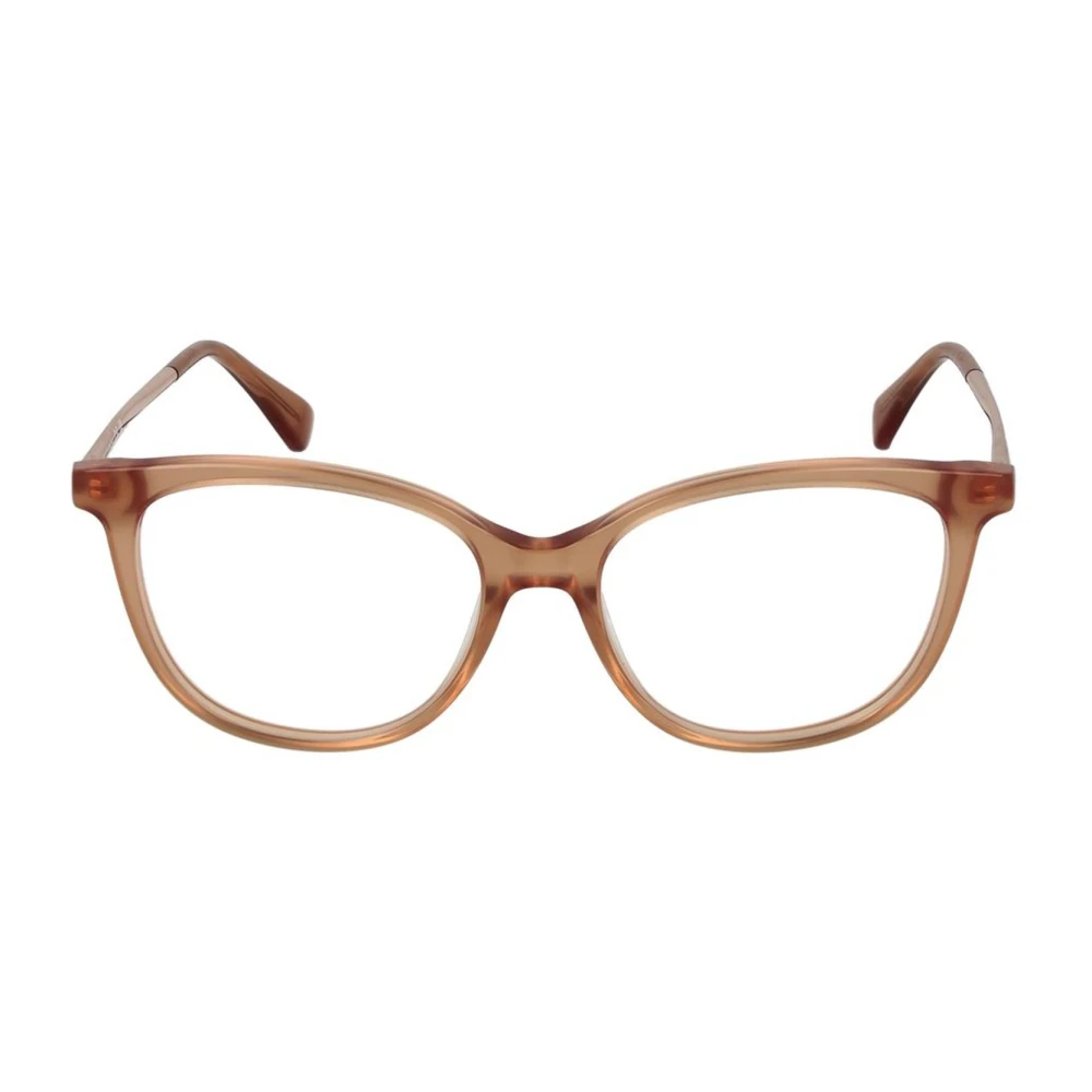 Max Mara Bruine Butterfly Acetaat Optische Frames Brown Dames