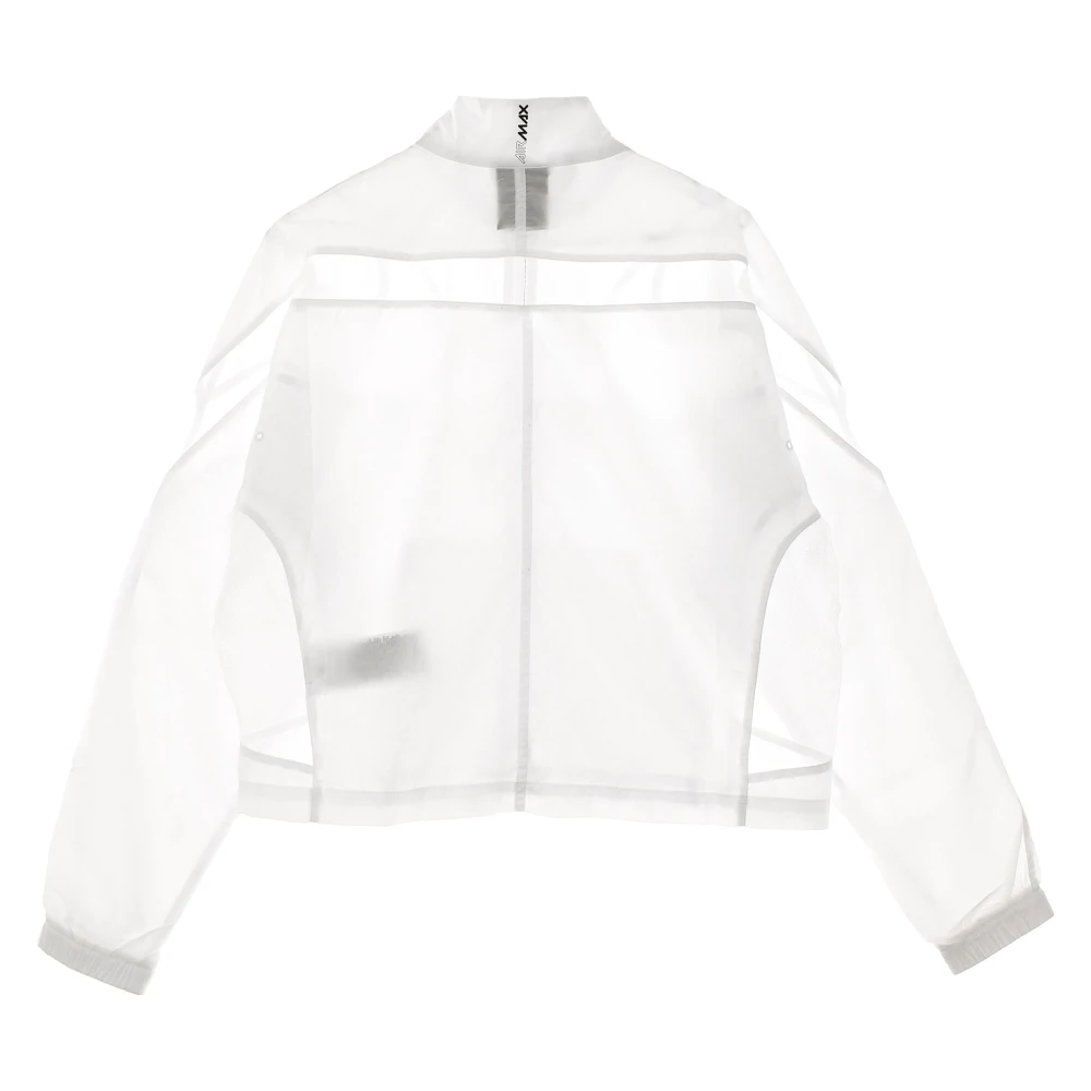 Nike Lichtgewicht trainingsjack met Air Max-logo White Dames