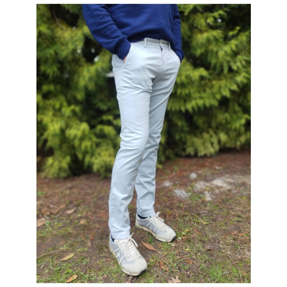 Mason's Slim Fit Torino University Broek Beige Heren