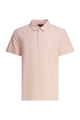 polo-en-coton-rose-style-classique