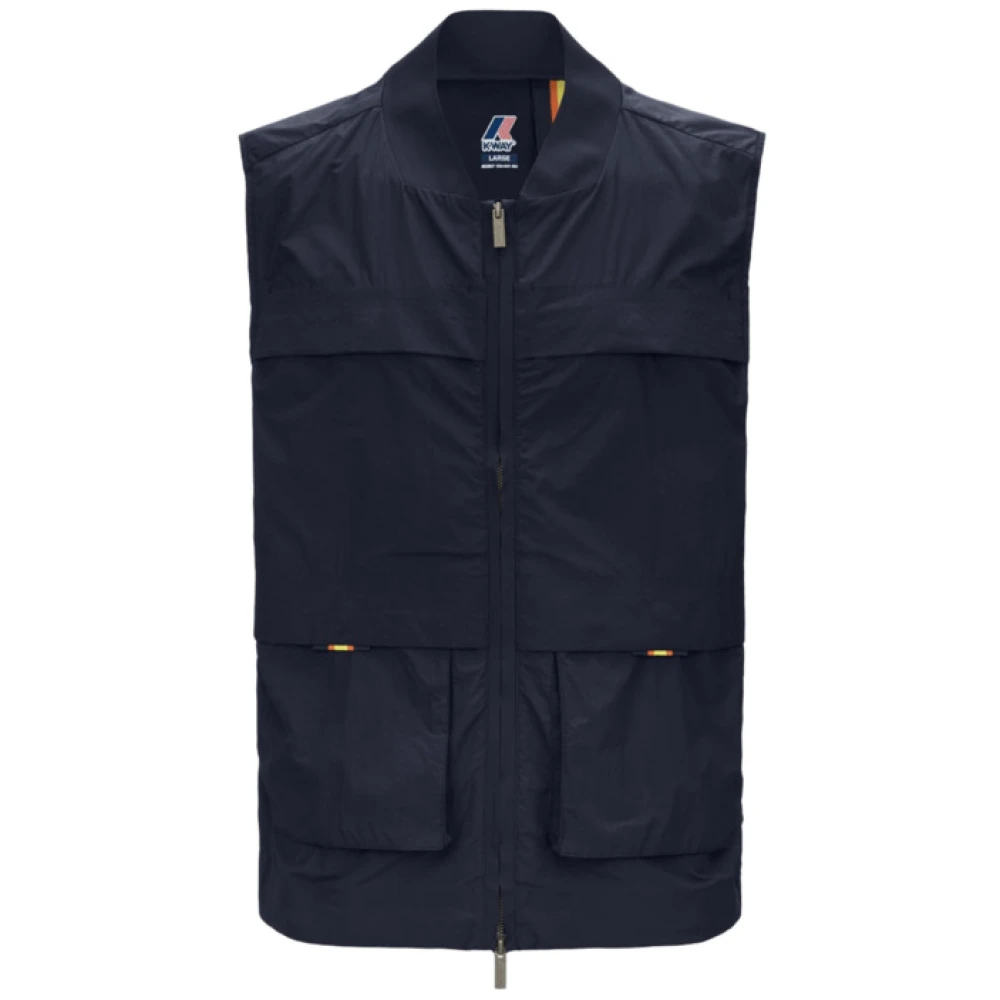 K-Way Mannelijk Blauw K7127vw Vest