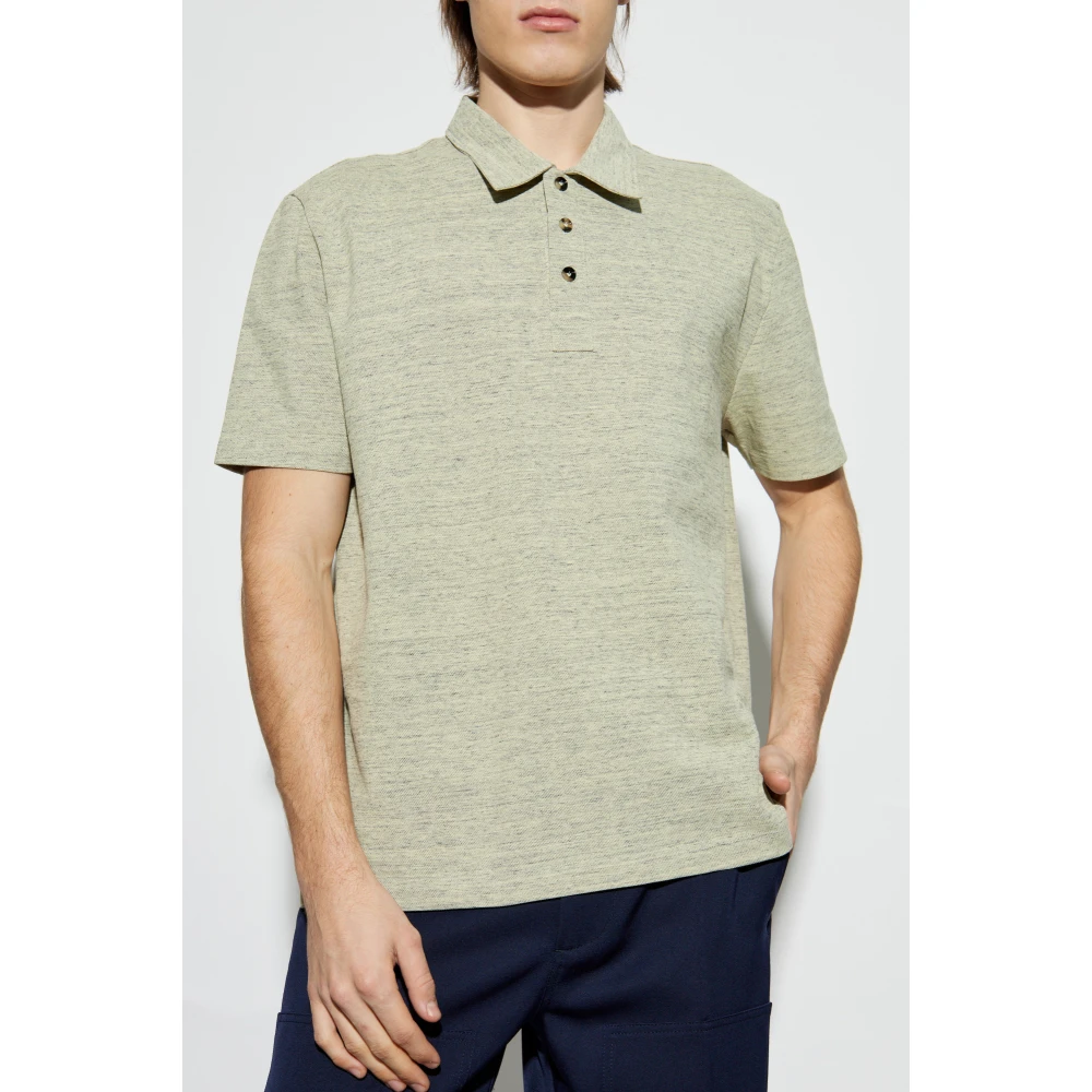 Bottega Veneta Katoenen polo Green Heren