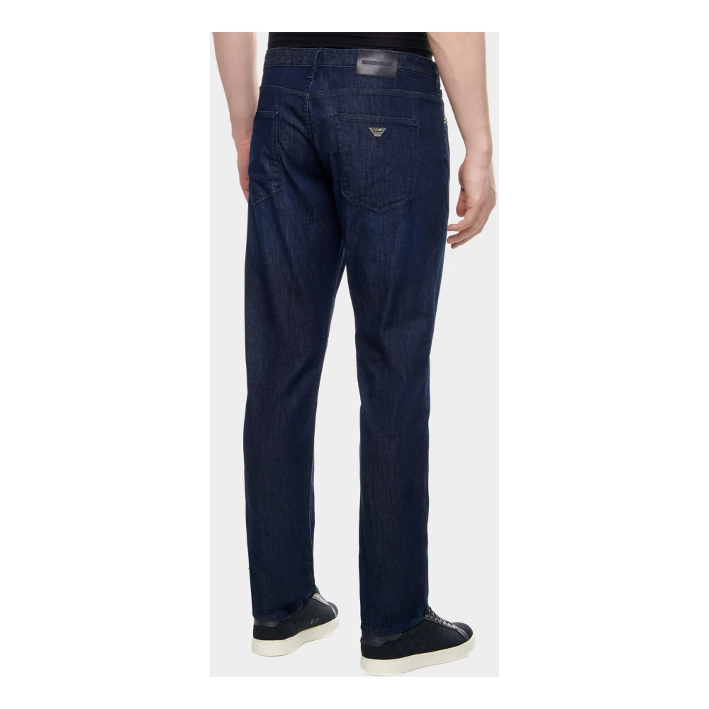 Emporio Armani Slim Fit Jeans Blue Heren