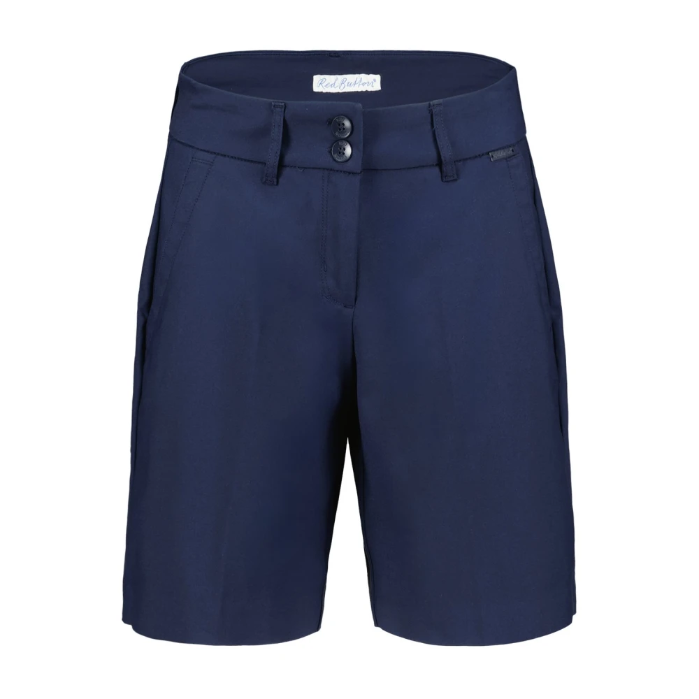 Red Button Navy Ava Shorts Blue Dames