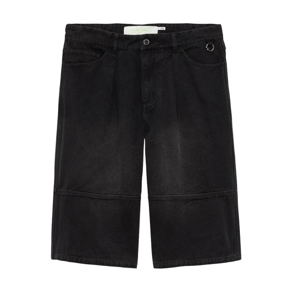 New Amsterdam Surf Association Mannelijk Zwart Korte Broeken Heren, M, Katoen, Worker Shorts