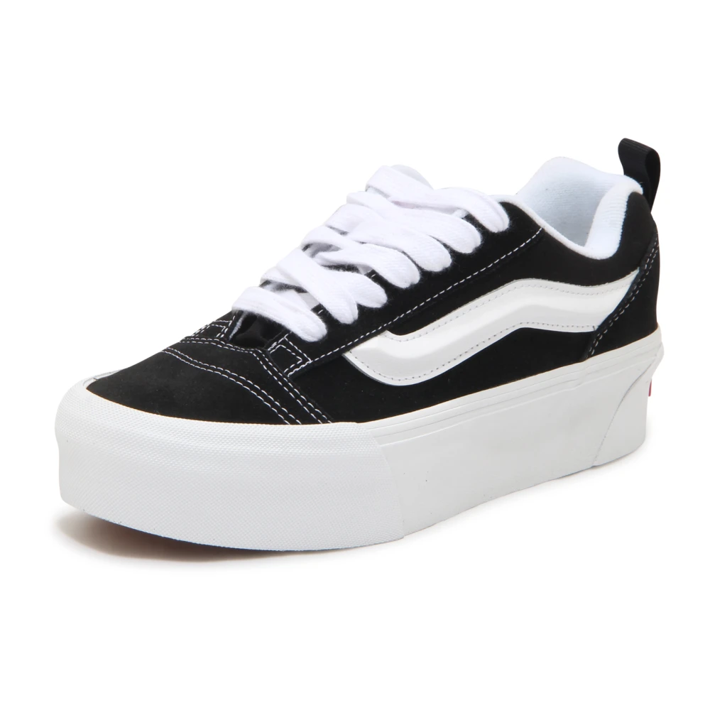 Vans Women's Black Knu Stack Shoe - Sneakers - 7 Uk - Shoes