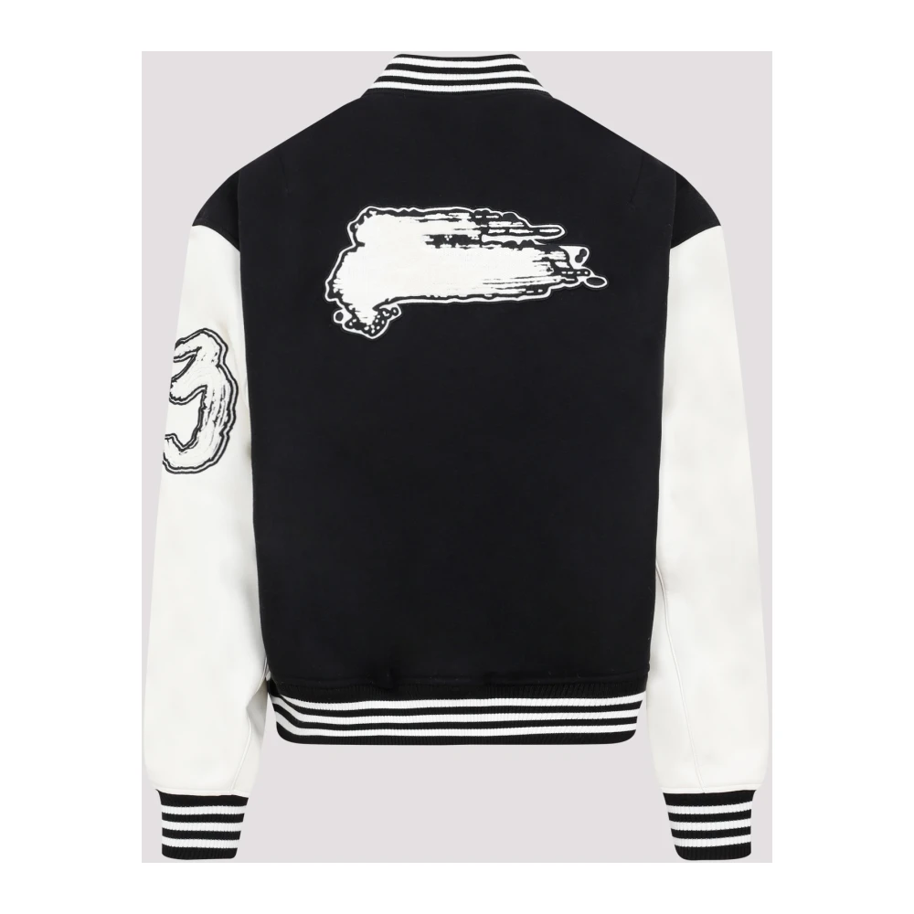Y-3 Letterman Jack Zwart Offwhite Black Heren