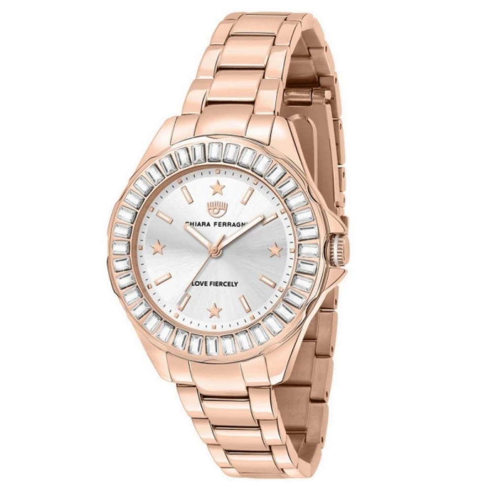 Chiara Ferragni Collection Women's Pink Stainless Steel Lady Watch