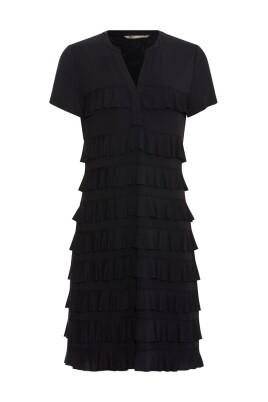 black-draped-dress-with-short-sleeves
