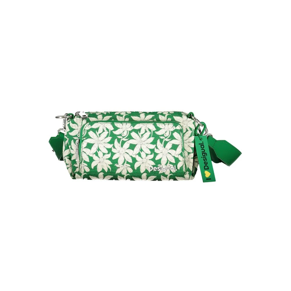 Desigual Women's Green Verde Polyurethane Shoulder Bag