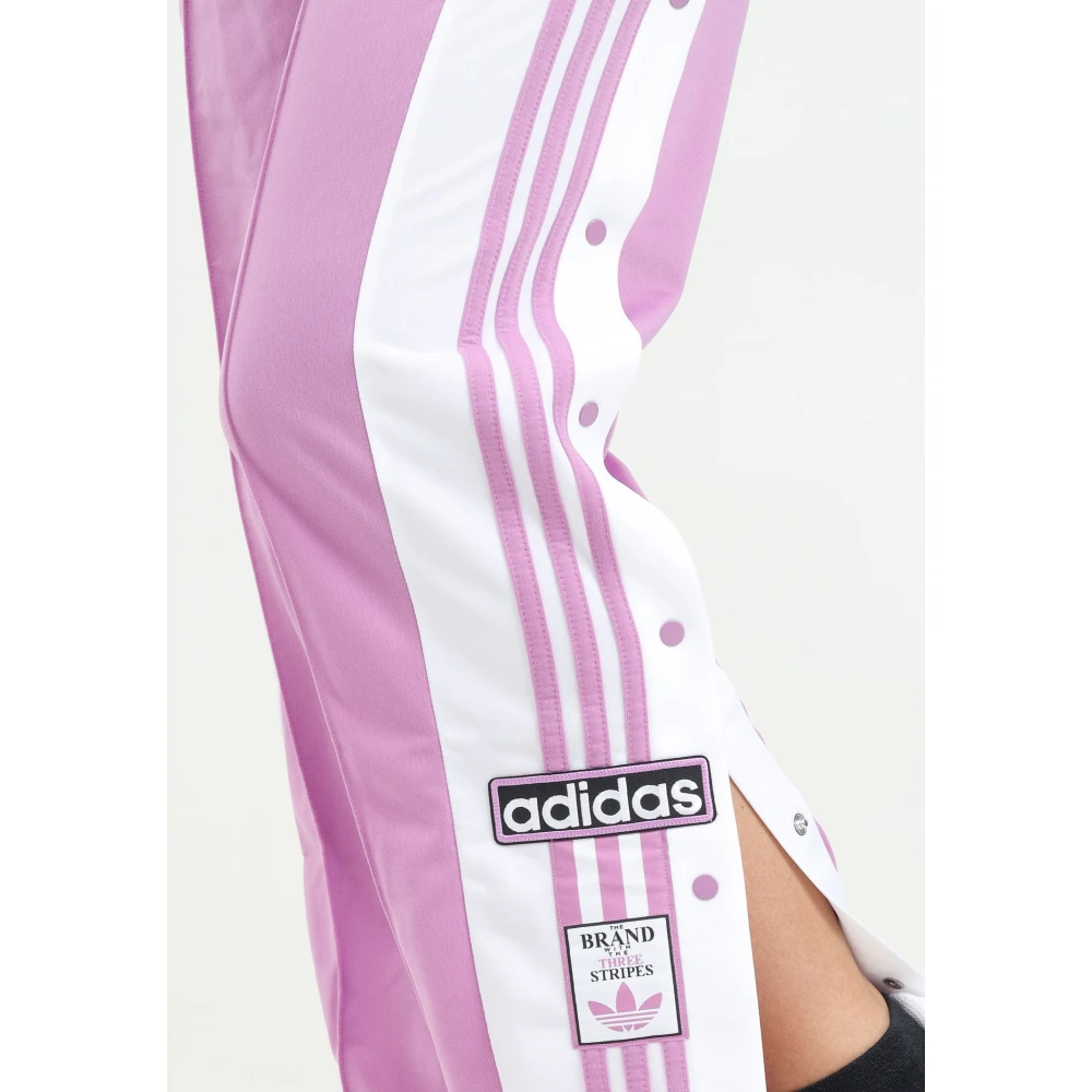 adidas Originals Paarse Sportieve Adibreak Broek Purple Dames