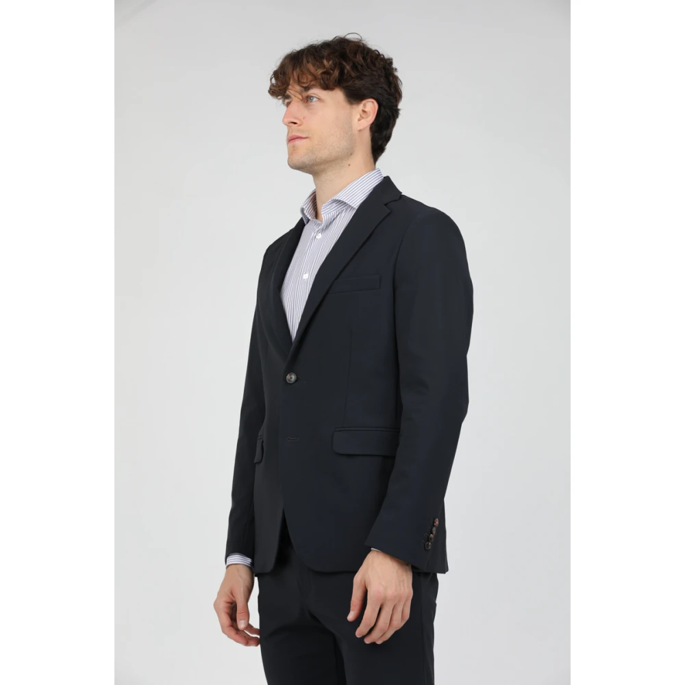 RRD Microfantasia Technische Stoffen Jas Blue Heren
