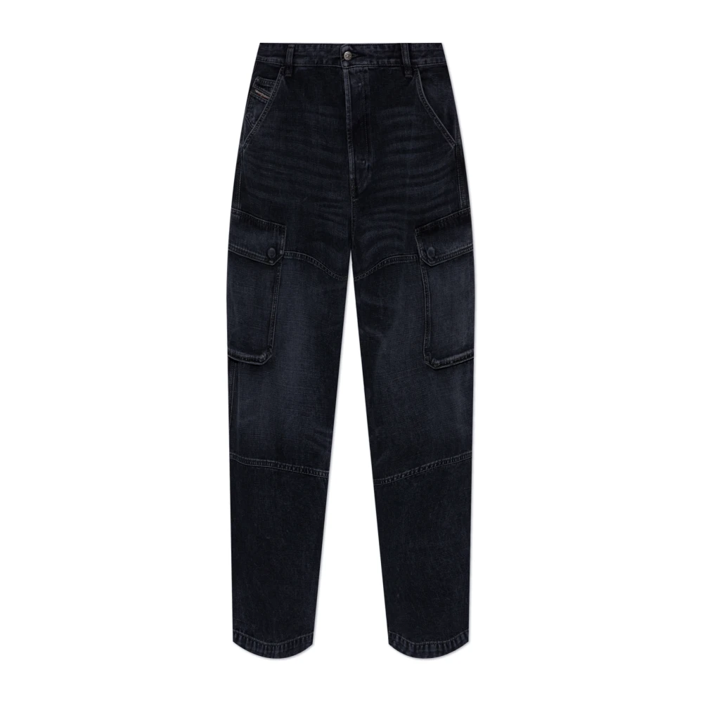 Diesel Jeans D-Uty-Cargo L.32 Blue Heren