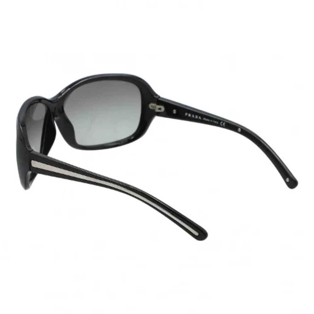 Prada Vintage Pre-owned Silver sunglasses Black Dames