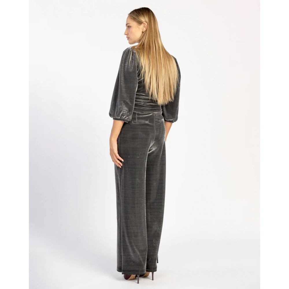 Aaiko Gradient Broek Nore Stijl Gray Dames