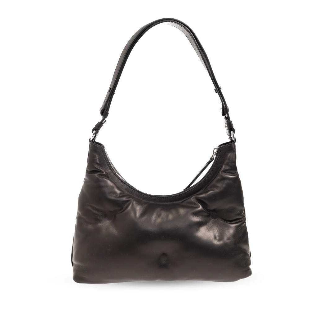 Maison Margiela Glam Slam Small schoudertas Black Dames