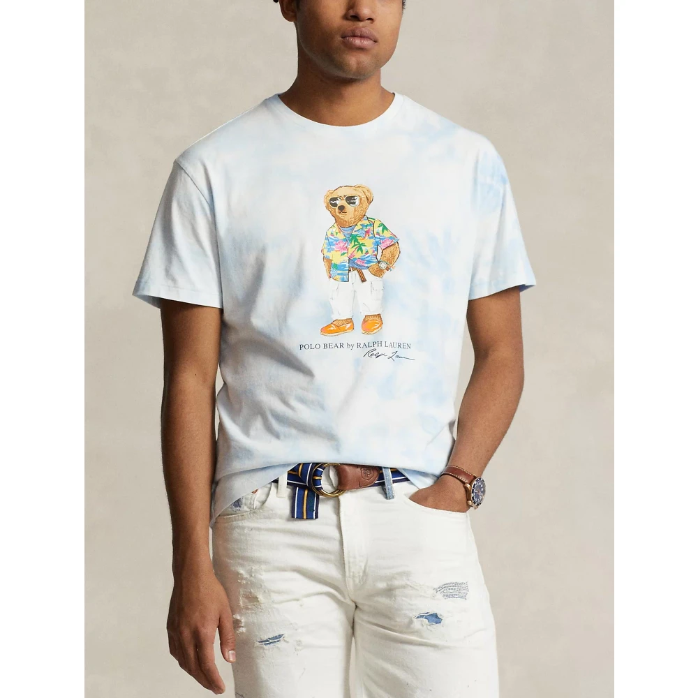 Ralph Lauren Polo Bear T-shirts en Polos Blue Heren