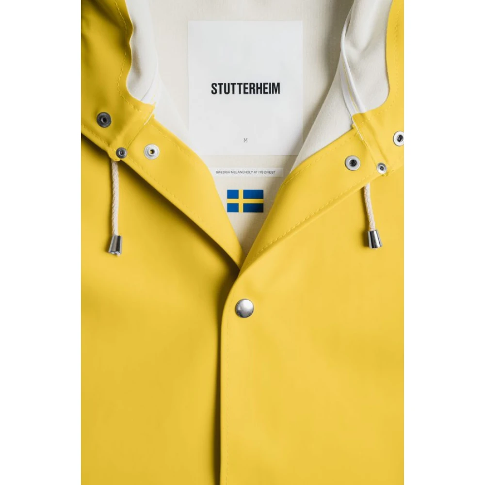 Stutterheim Stockholm RainRegenjas Saffron Yellow Heren