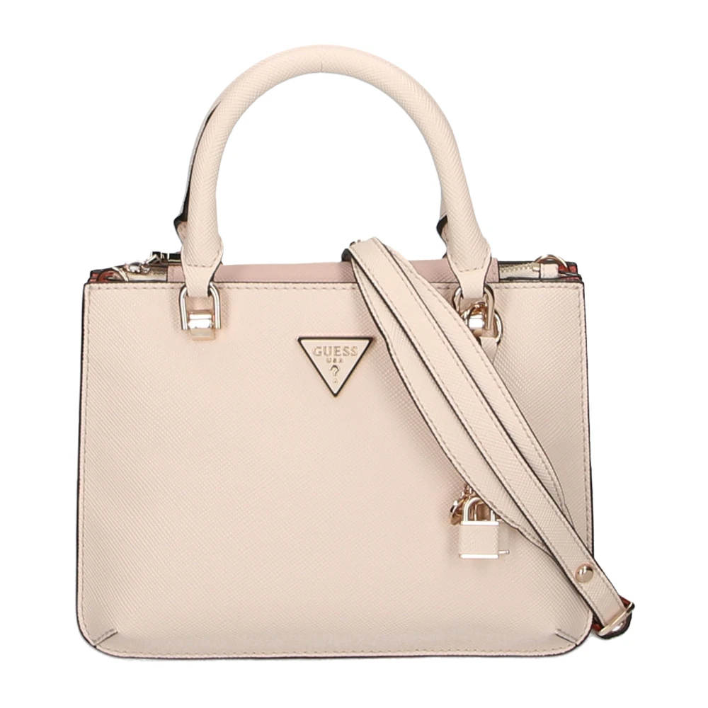 Guess Ivoor Handtas Kleine Vriendin Satchel White Dames