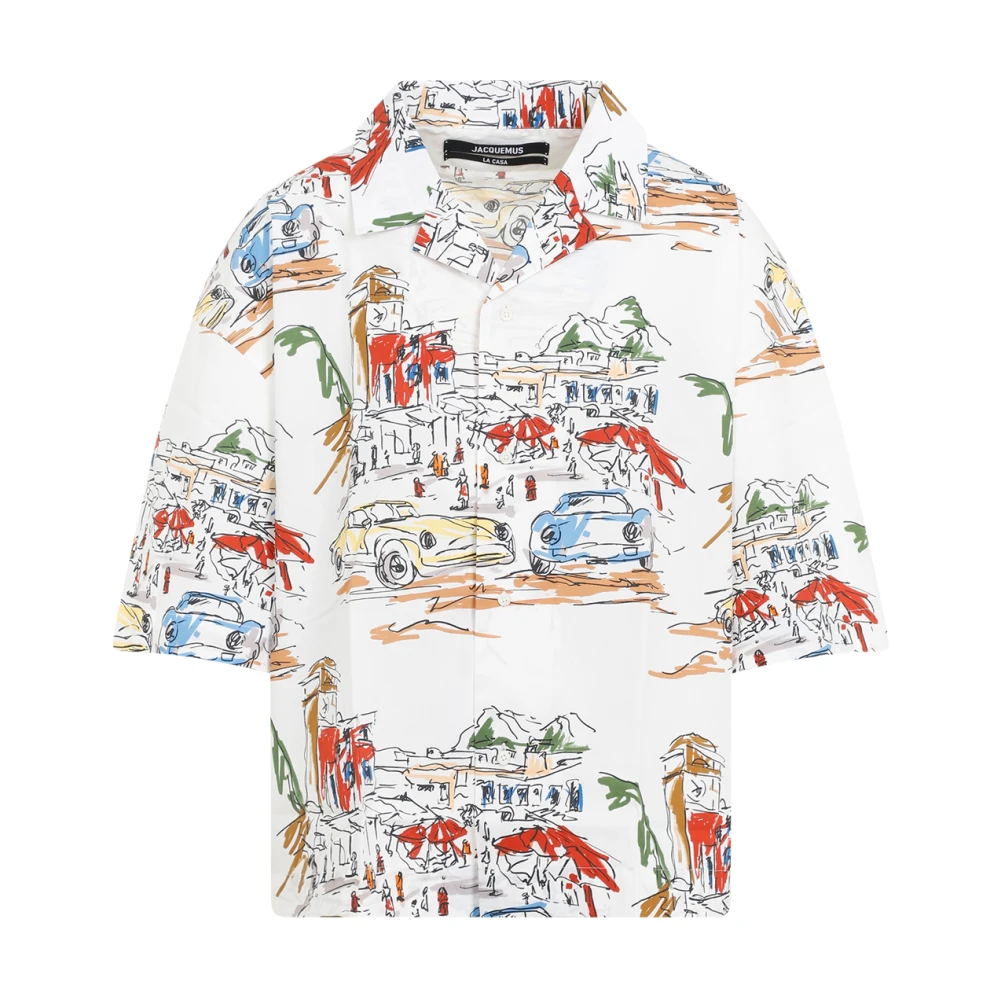 Jacquemus Multicolor Capri Grafisch Overhemd Multicolor Heren