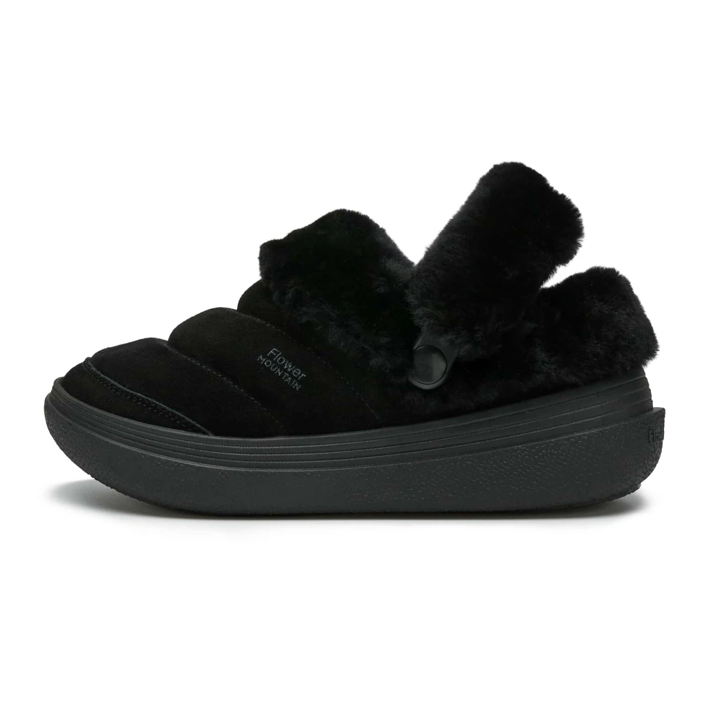 Flower Mountain Vrouw Zwart Fami Slipper