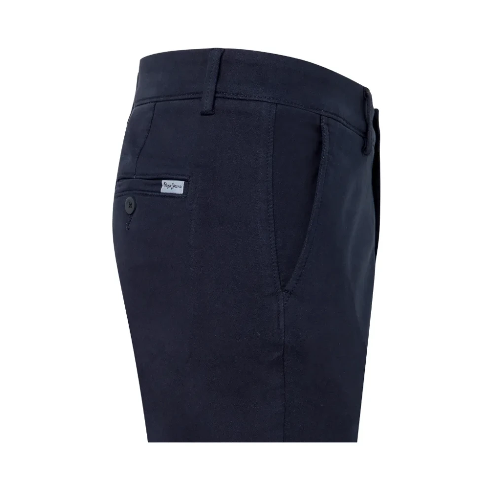 Pepe Jeans Beige Chino Gymdigo Broek Blue Dames
