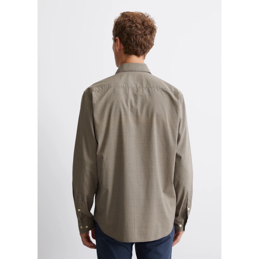 Marc O'Polo Gewoon overhemd Gray Heren