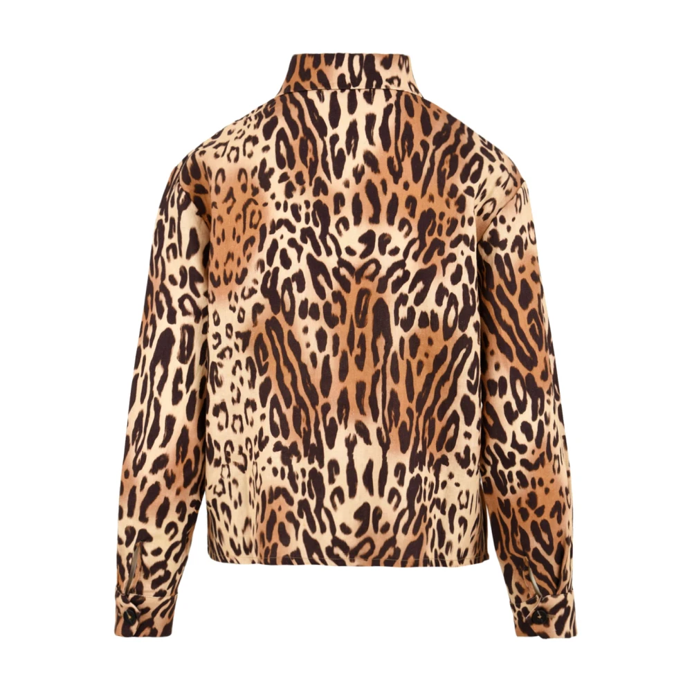 Notshy Bruine Bloemenshirt voor Vrouwen Multicolor Dames