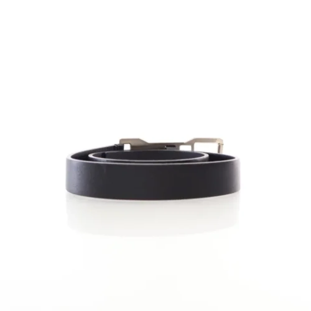 Prada Vintage Pre-owned Leather belts Black Dames