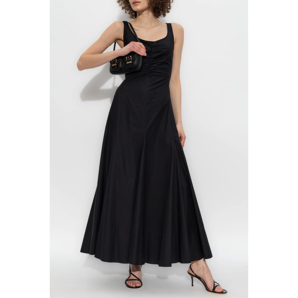 SPORTMAX Jurk met bandjes 'Galante' Black Dames