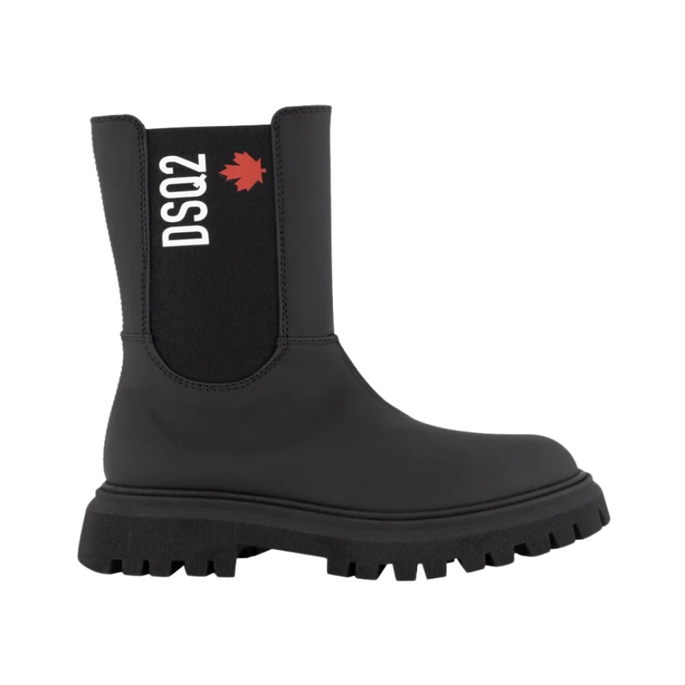 Dsquared2 Girls Black Kids Boots Var.01 - Kids Boots - 35 Eu - Kids