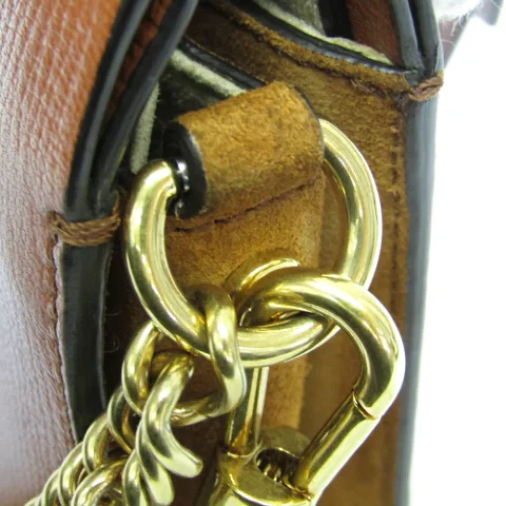 Givenchy Pre-owned Leather shoulder-bags Brown Dames
