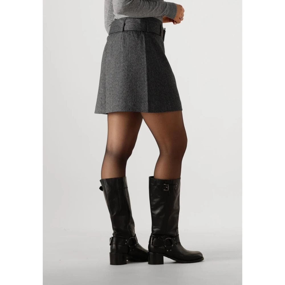 Envii Grijze Minirok voor veelzijdige outfits Gray Dames