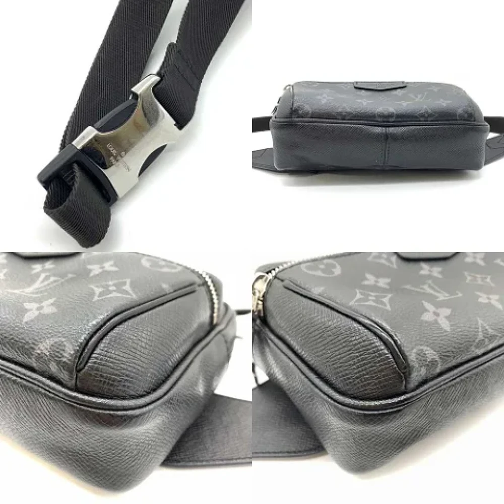 Louis Vuitton Vintage Pre-owned Canvas louis-vuitton-bags Black Heren