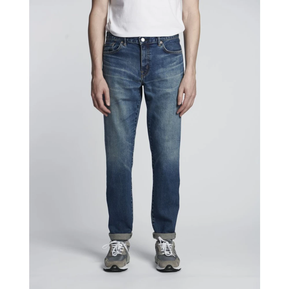 Edwin Straight Jeans Blue Heren