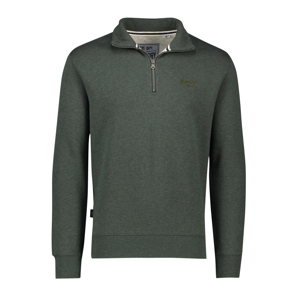 Superdry Groene Gebreide Trui Green Heren