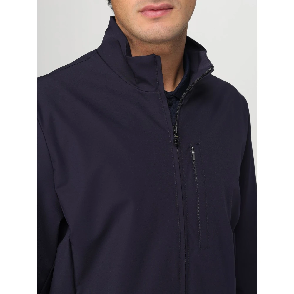 PAUL & SHARK Blauwe Jassen voor Mannen Blue Heren