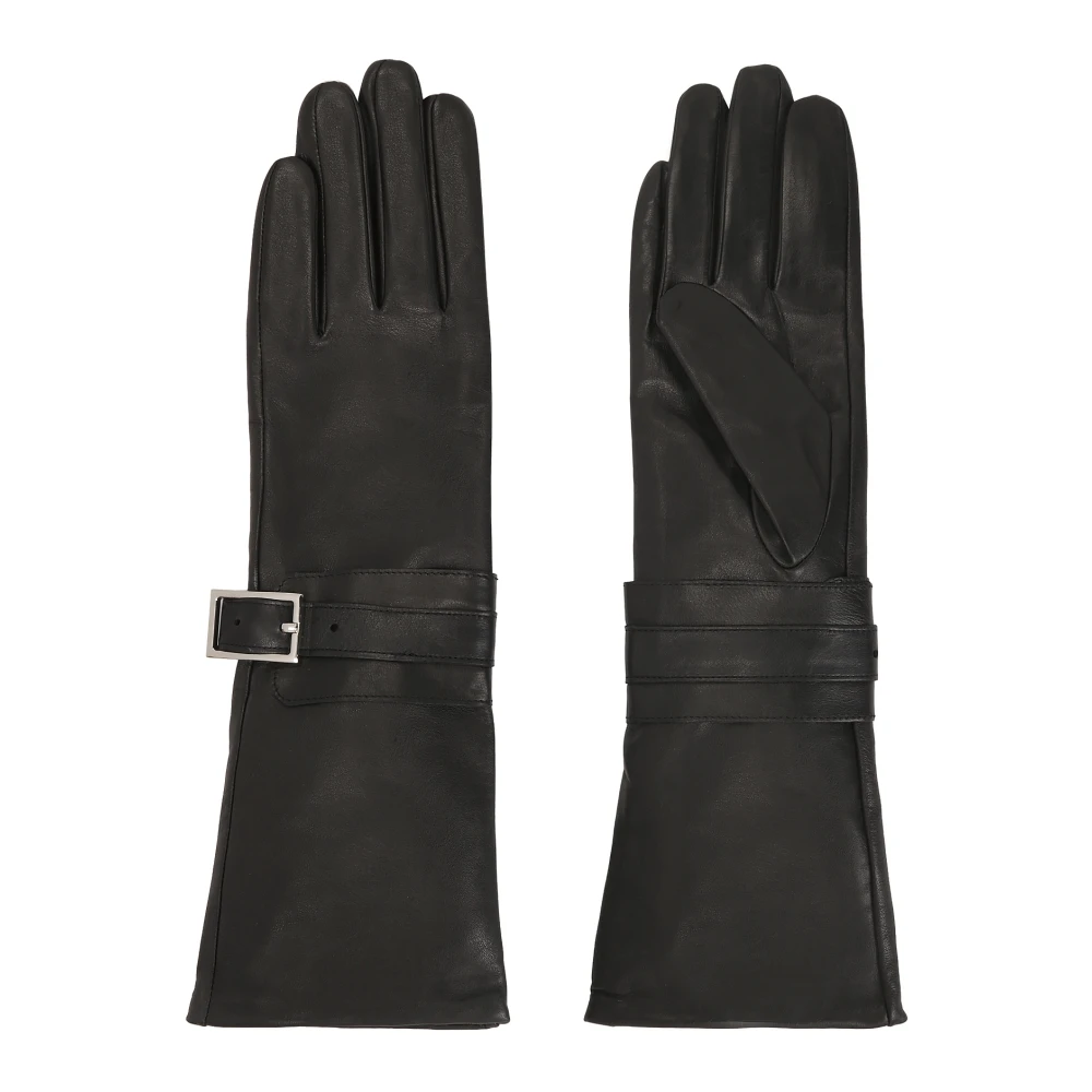 Kazar Elegante lange handschoenen met decoratie Black Dames
