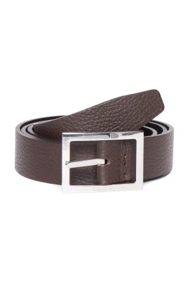 Cintura Reversibile Saffiano Double
